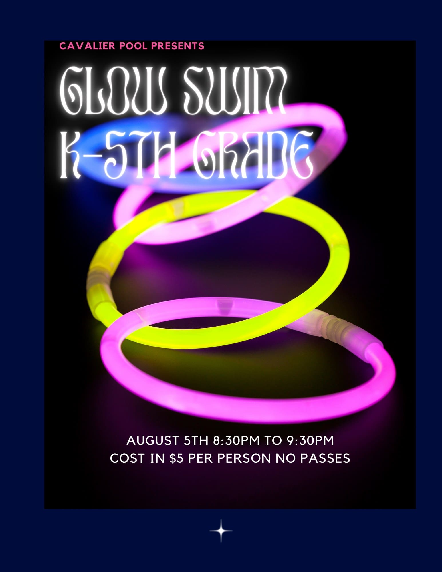 Glow Swim Cavalier Chamber of Commerce